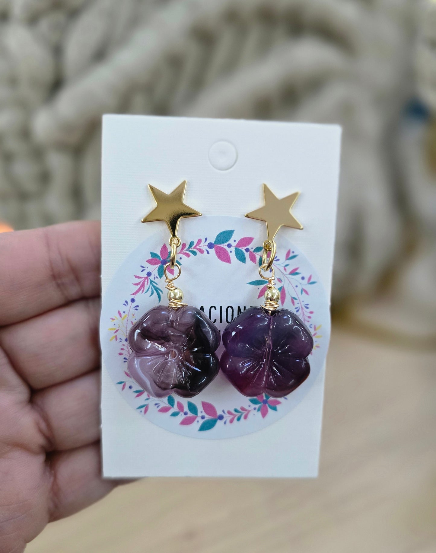 Esencia de Otoño aretes