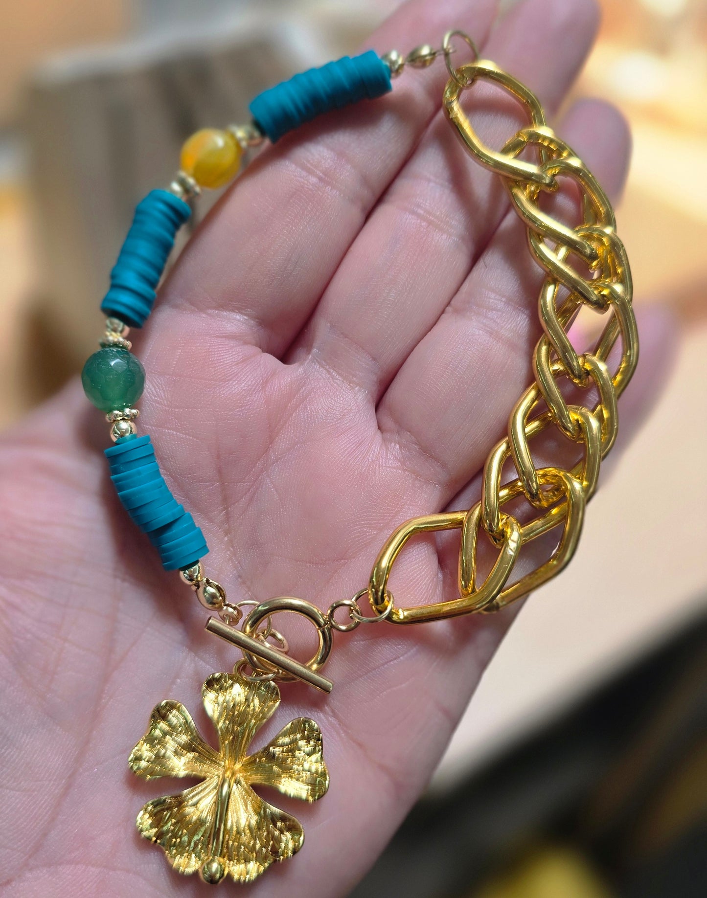 Pulsera Otoño Amapola