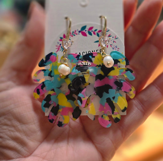 Aretes Hoja