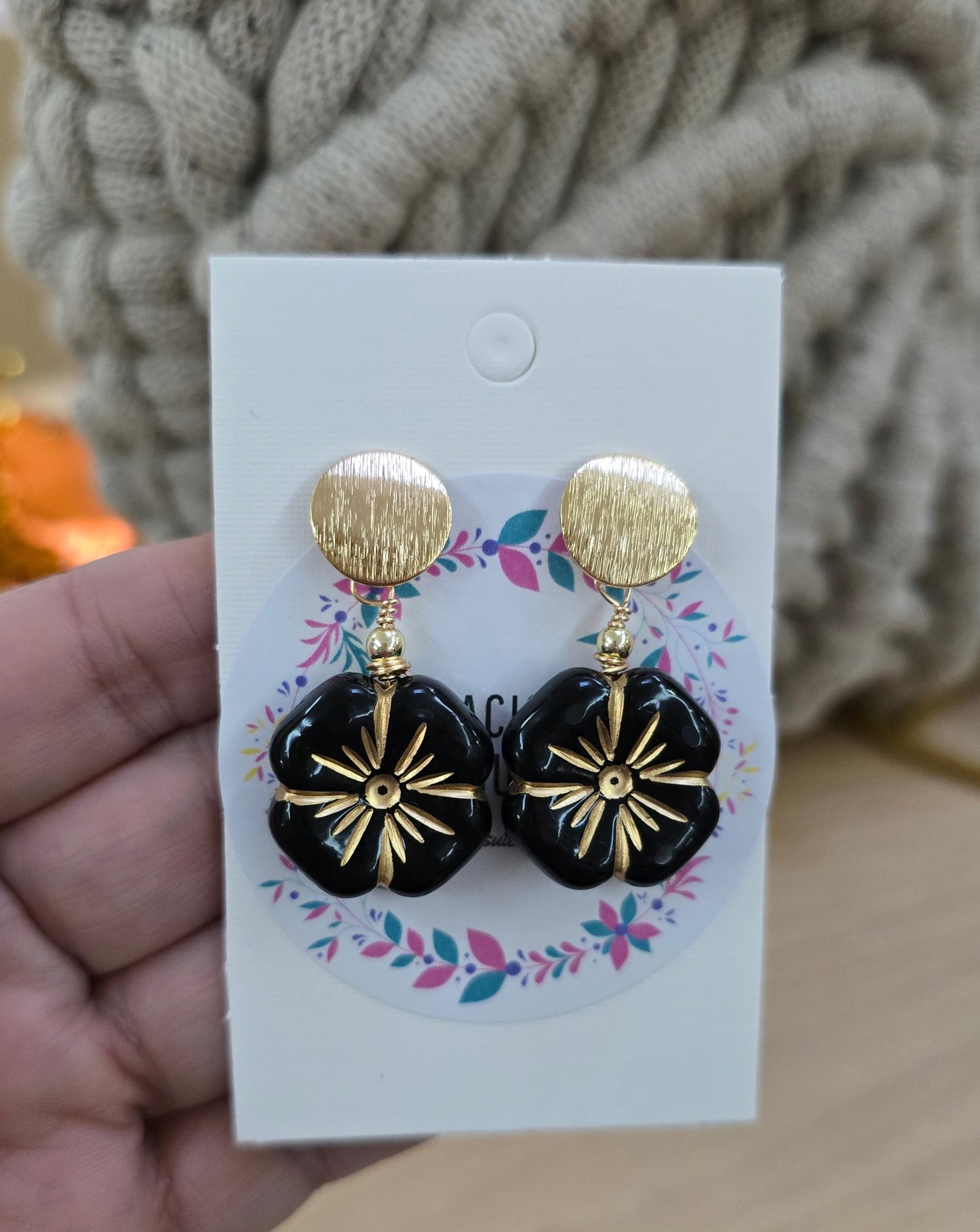 Esencia de Otoño aretes