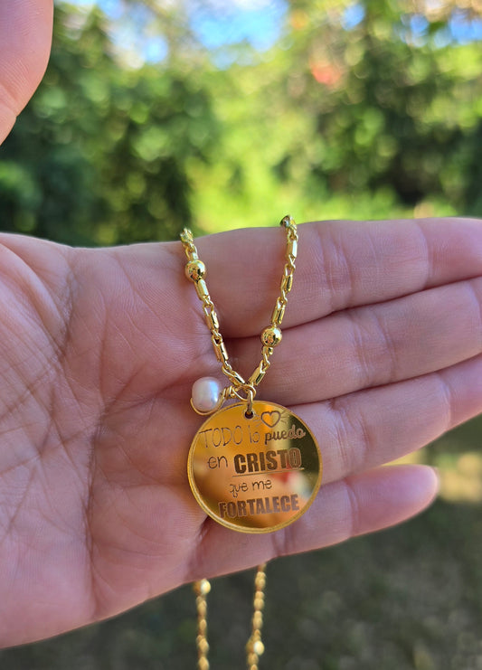 Todo lo puedo Cristo q me fortalece