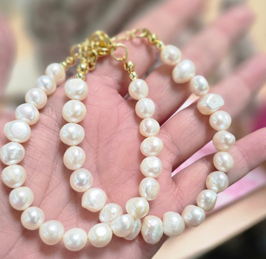 Perlas de Agua dulce Pulsera