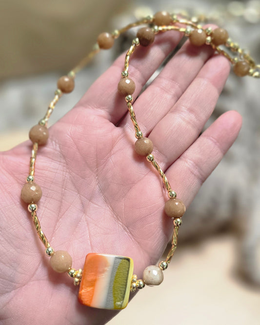 Collar Jade de Otoño