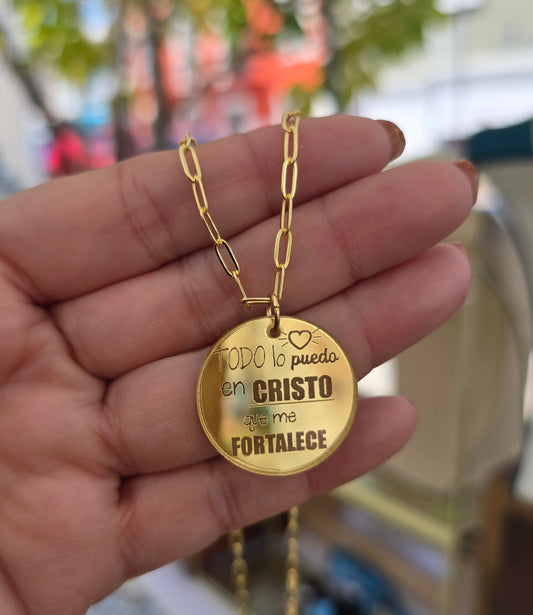 Todo lo puedo en Cristo que me fortalece