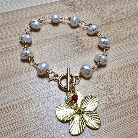 Perlas Alambradas Amapola