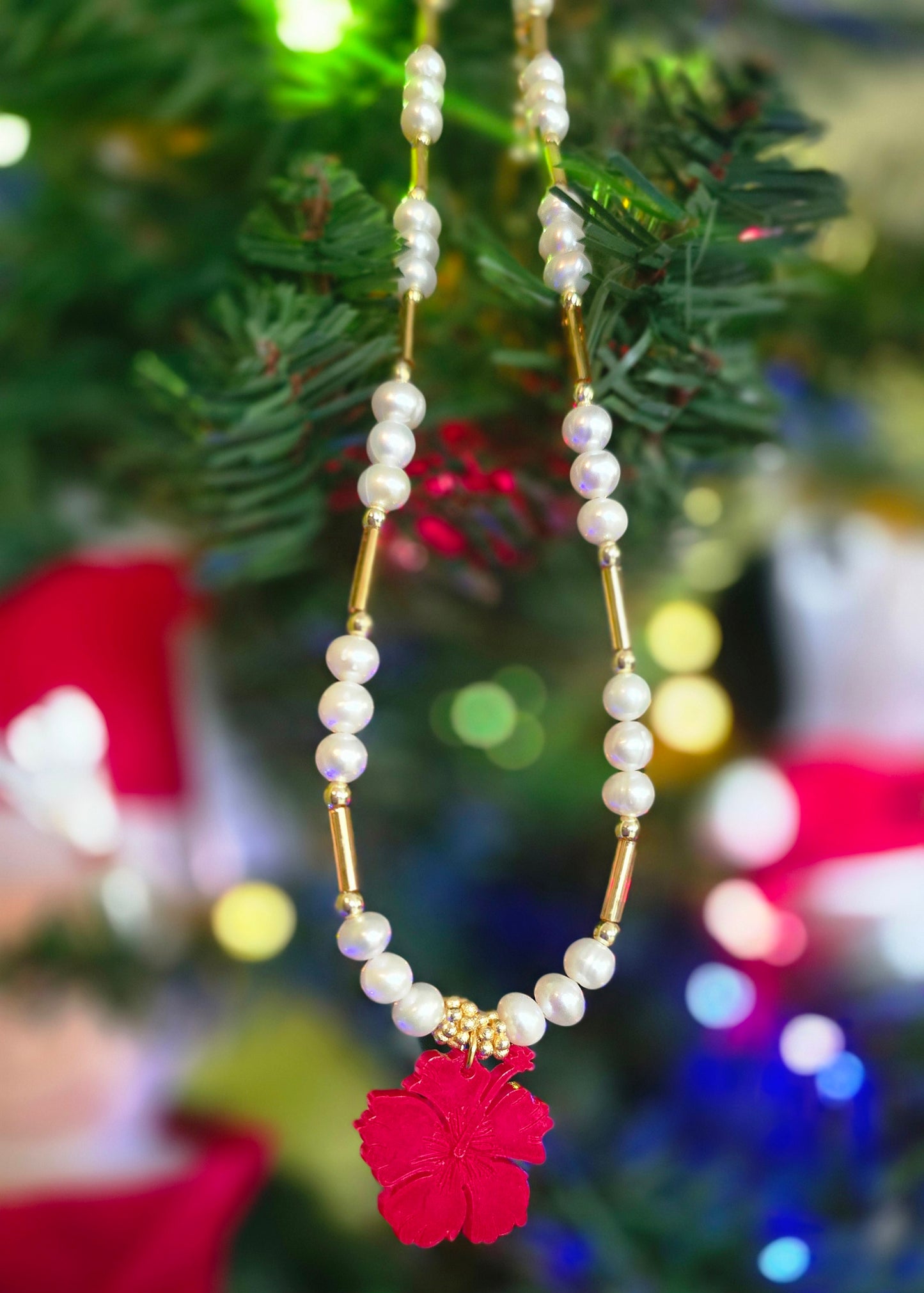 Collar Perla Amapola