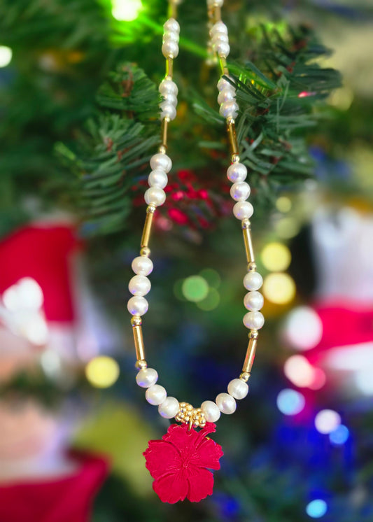 Collar Perla Amapola