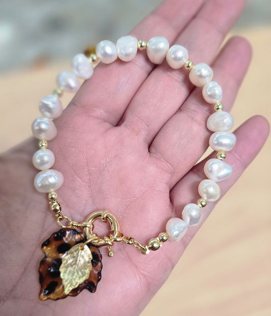 Perla Hoja Animalprint