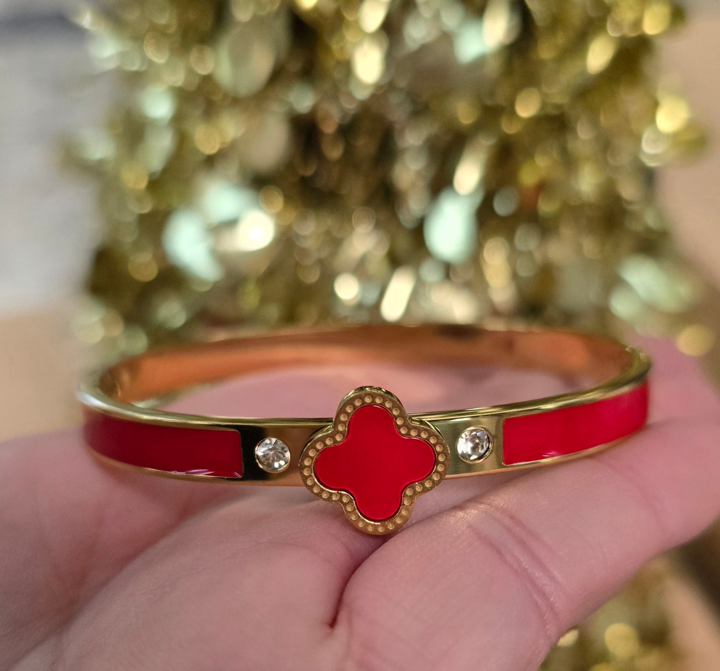 Bangle claff Rojo