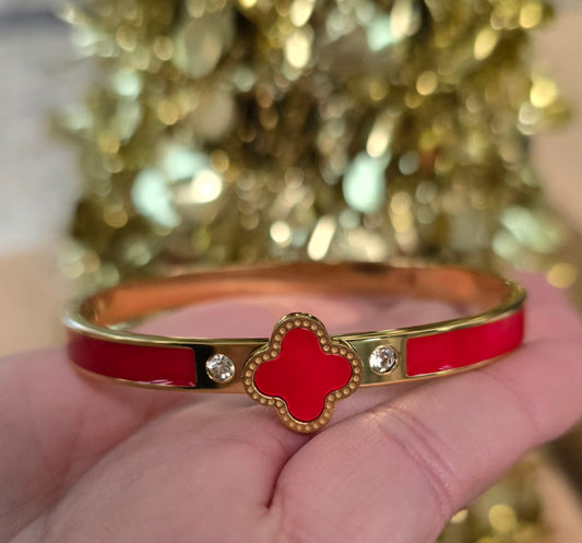 Bangle claff Rojo