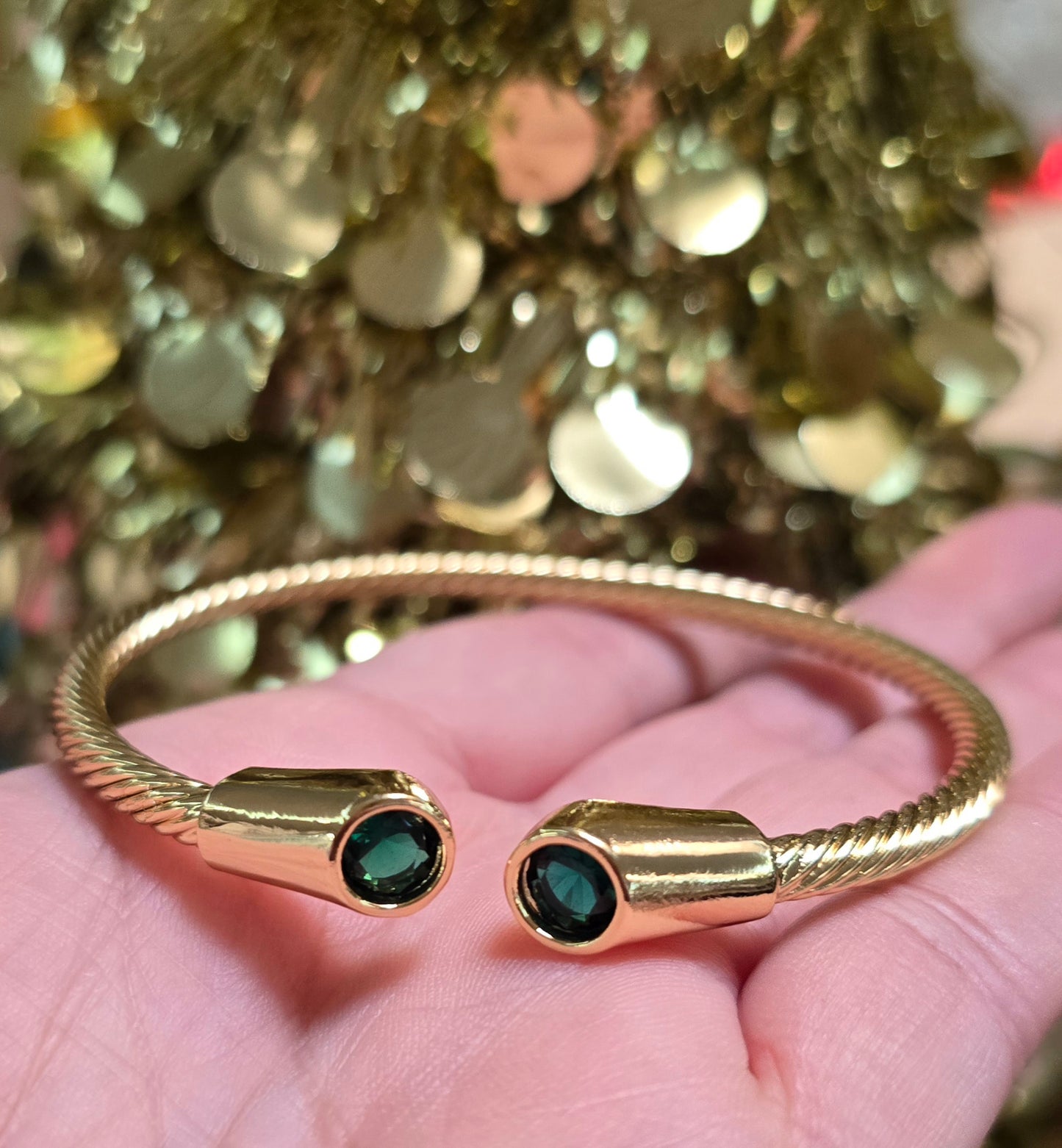 Bangle Verde Zirconia