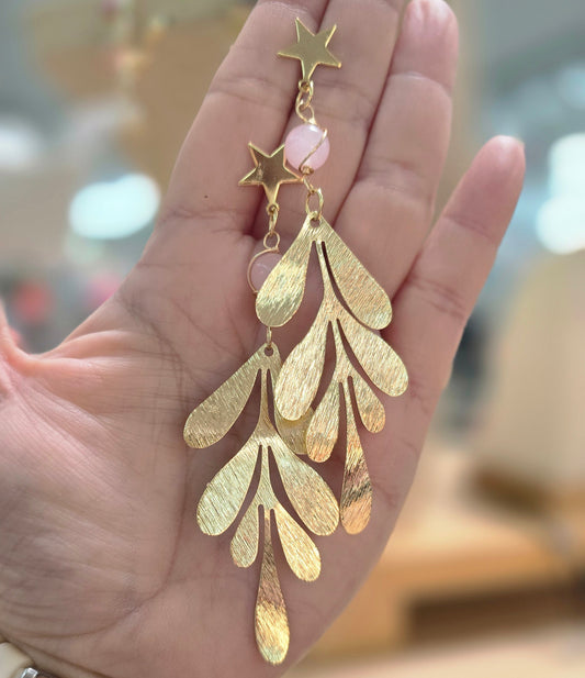 Hoja de Otoño Aretes